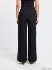 Business Casual Straight Trendy Leg Dress Pants Pants