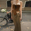 Butterfly Corset Strapless Maxi Dress MULTI / S