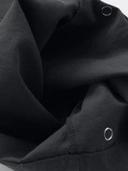 Buttoned High Waisted Cargo Pants Cargo Pants