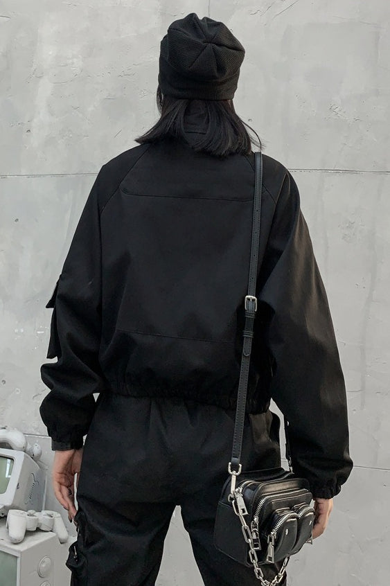 Cropped Street Utility Jacket