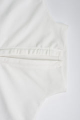 Solid Color Mock Neck Crop Top Bootcut Pants Set