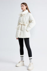 Longline Design Puffer Jacket