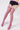 Plus Size Sheer Purple Suspender Thigh-High Stockings Secondary image