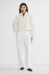 Cropped Utility Workwear Jacket