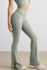 Booty Lifting Wide-Leg Flared Workout Leggings