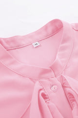 Chiffon Flare Sleeve Blouse