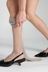 Snag Resist Sheer Black Polka Dot Tights