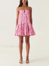 Camisole Patchwork Floral Dress