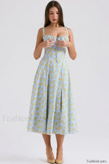 Carmen Elegant Bustier Sundress