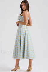 Carmen Elegant Bustier Sundress