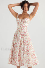 Carmen Elegant Bustier Sundress