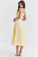 Carmen Elegant Bustier Sundress