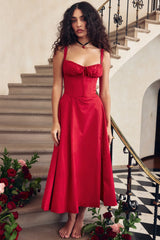 Carmen Elegant Bustier Sundress