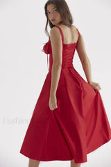 Carmen Elegant Bustier Sundress