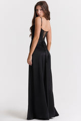 Elegant Cami Backless Maxi Party Dress