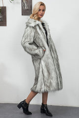 Extended Length Contoured Plush Overcoat