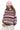 Rainbow Stripe Toggle Hooded Sweater Secondary image