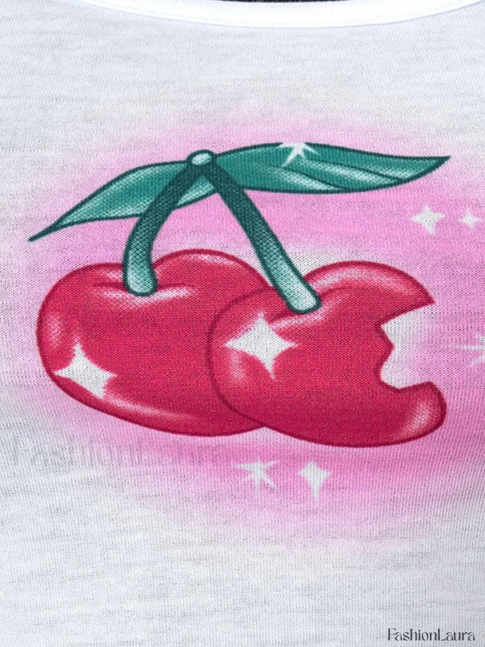 Cherry Print Two Piece Set Two Piece Outfits