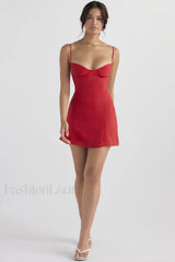 Christiana Elegant Mini Dress