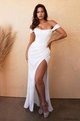 Cinderella Divine Corset Charming Satin Bridal Gown XS / White