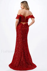 Cinderella Divine Stylish CH167 Sequin Dress