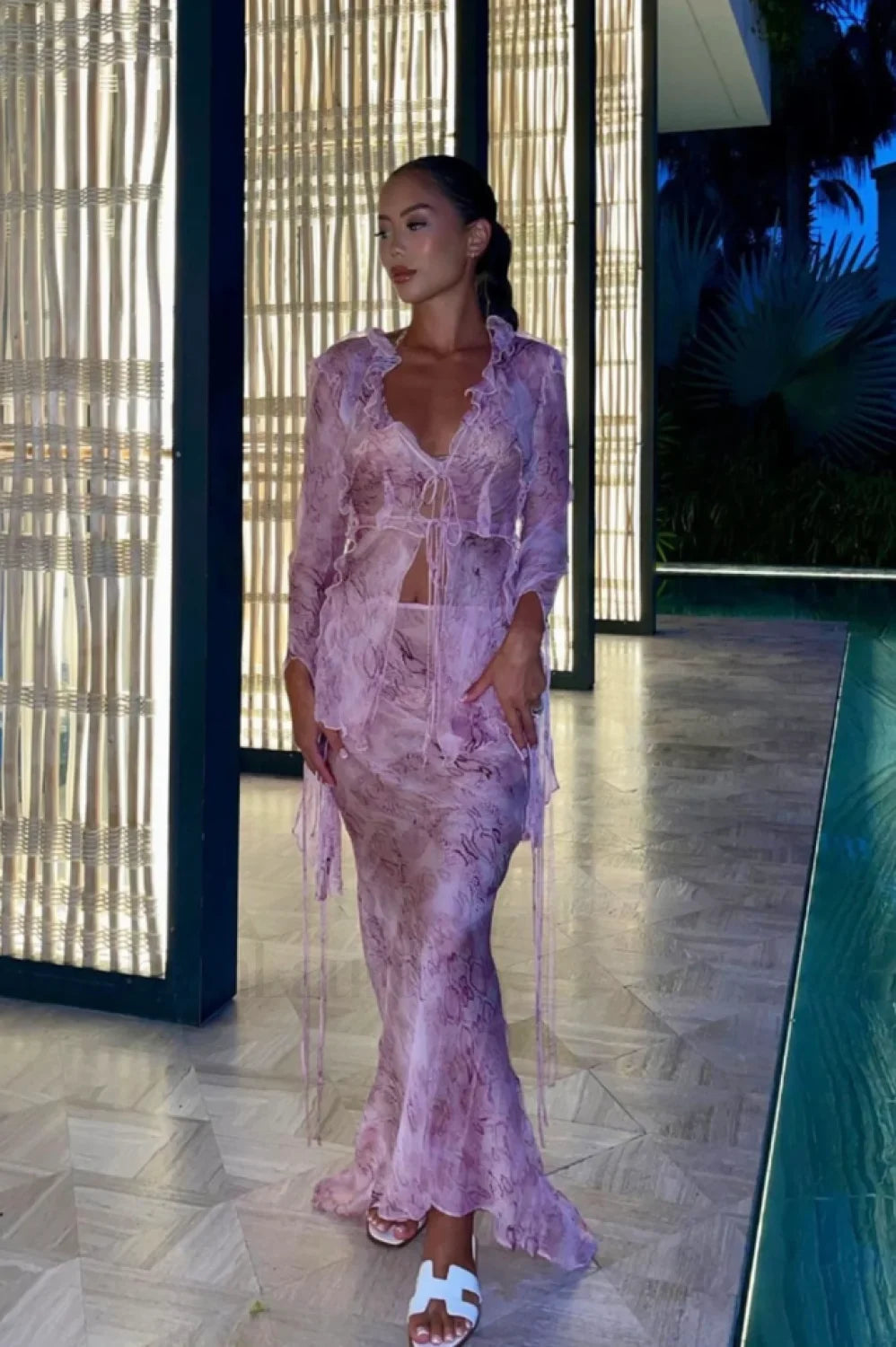 Cobra Blouse Stylish + Skirt Set