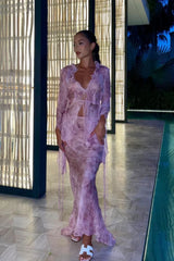 Cobra Blouse Stylish + Skirt Set