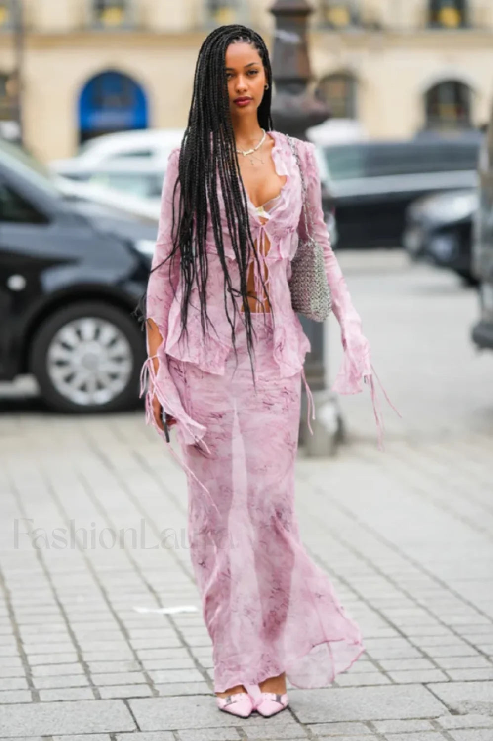 Cobra Blouse Stylish + Skirt Set