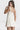 Cream White Stylish Mini Dress Secondary image