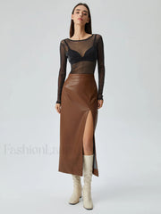 Crew Neck Sequined Trendy Long Sleeve Mesh Shirt T Shirts