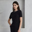 Crew Neck Wool Silk Knitted T Shirt Graphite grey / S