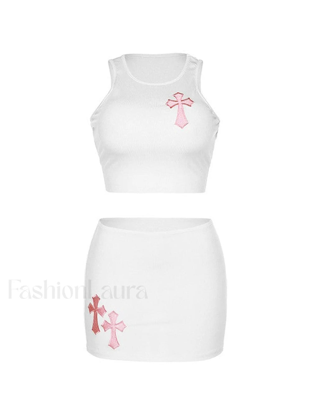 Cross Ribbed Two Piece Set Two Piece Outfits