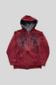 Gothic Graphic Relaxed Full Zip Hoodie