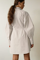 Elegant Vintage Waist Defining Blouse