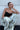 Washed Leopard Print Wide Leg Jeans Secondary image