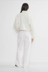 Cropped Utility Workwear Jacket