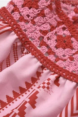 Boho Spaghetti Strap Tassel Boho Dress