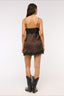 Contrast Lace Patchwork V Neck Cami