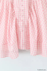 Deep V Neck Backless Pleated Printed A Line Mini Dress