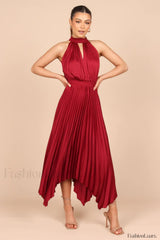 Dominique Elegant Midi Dress