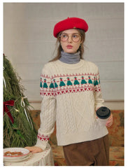 Christmas Tree Vintage Sweater