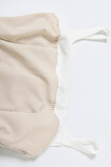 Solid Ruched High Waist Sleeveless Cami Mini Dress