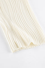 Knit One Shoulder Mermaid Bodycon Dress