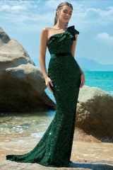 Long Sequin Mermaid Gown Formal Dress