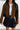 Solid Color Cropped Zip Sleeve Jacket Secondary image