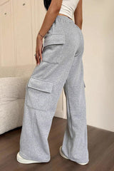 Utility Pocket Slim Fit Knit Pants