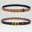 Color Block Reversible Double Sided Belt