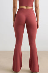 Booty Lifting Wide-Leg Flared Workout Leggings