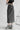A-Line Gray Vintage Cargo High Slit Skirt Secondary image