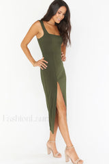 Eden Elegant Midi Dress